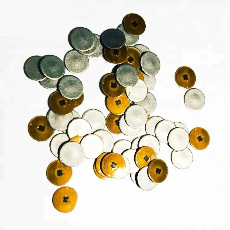 RFID FPC бағдарламаланатын 5 мм шағын қайта жазылатын ақылды тырнақ NTAG 213 чипі металл қол жетімді RFID тегі NFC тырнақ жапсырмасы