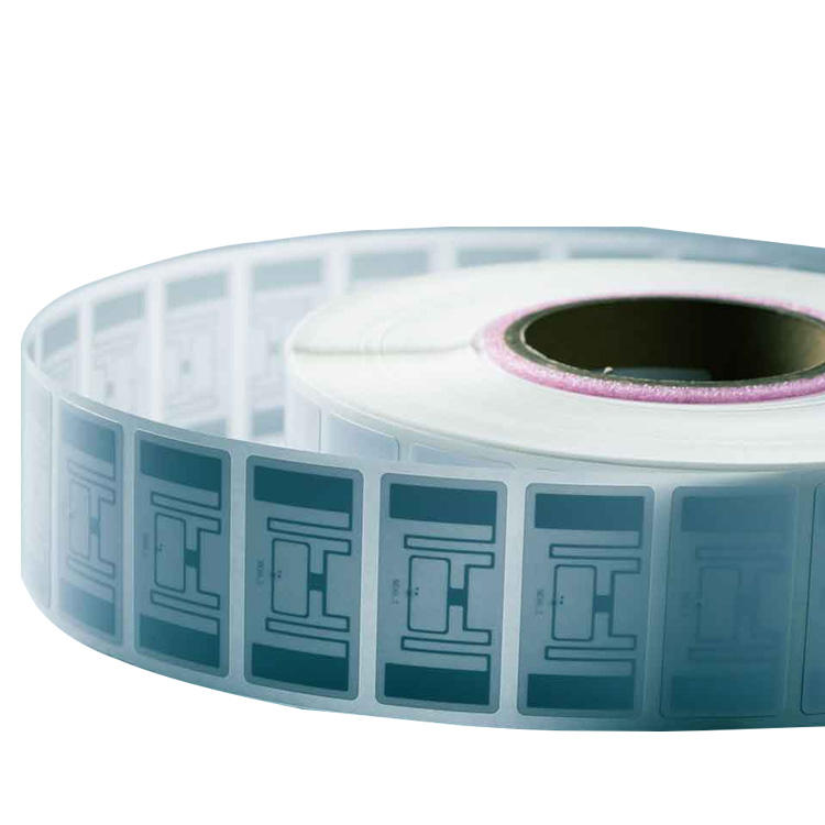 علامات تتبع Rfid 11M Impinj Monza R6 طويلة المدى لاصق سلبي إدارة المستودعات Uhf Rfid ملصق تسمية العلامة