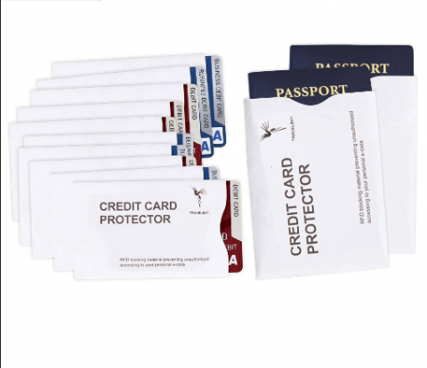 China RFID Blocking Sleeves For Credit Card And Passport Protection manufacturer