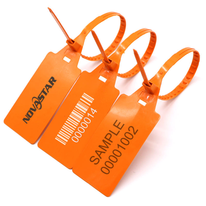 مهر و موم های پلاستیکی محکم ضد آب 460 میلی متری مهر و موم های پلاستیکی امنیتی مهر و موم برای کیف دستی