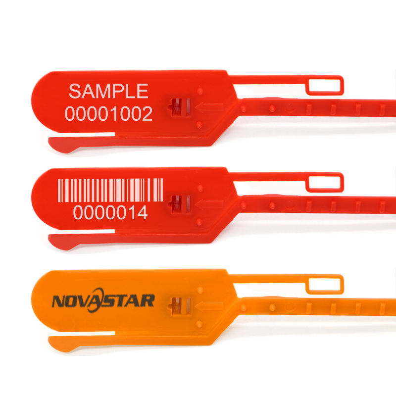 عمده فروشی چینی مهر و موم امنیتی مهر و موم پلاستیکی شماره گذاری بسته بندی چمدان مهر و موم پلاستیکی