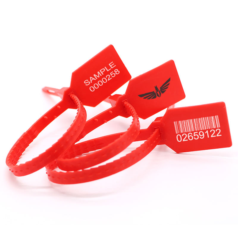 Sello plástico disponible de la seguridad del sello hermético del tirón inalterable de las urnas