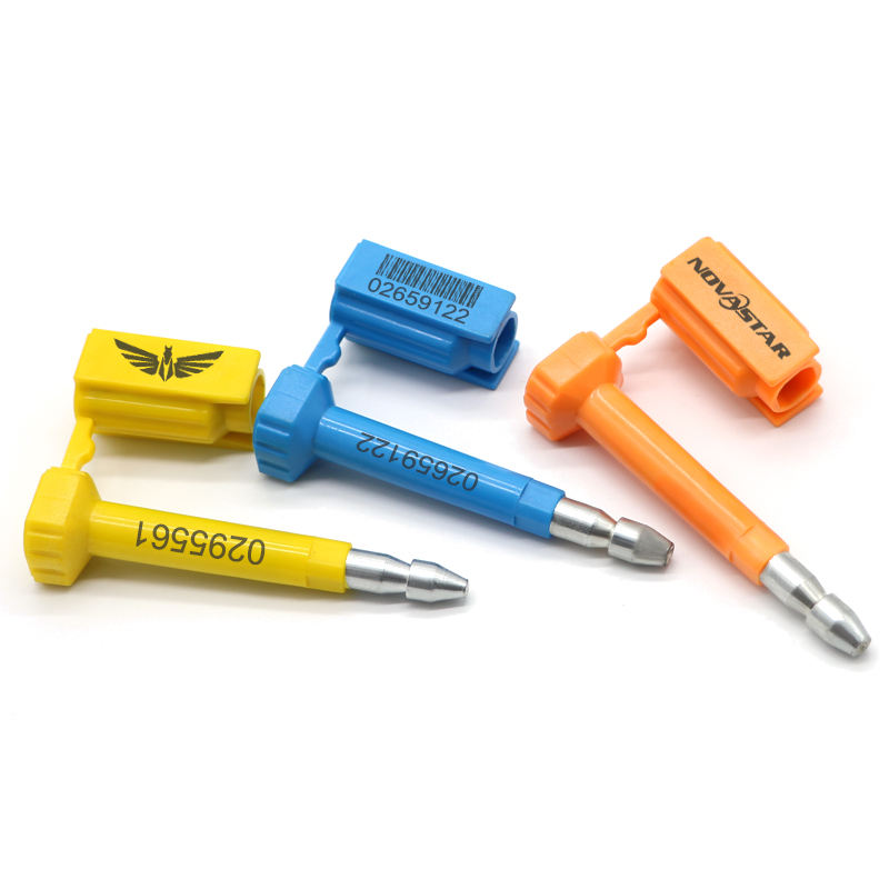 일회용 높은 보안 컨테이너 볼트 씰 볼트 씰 사용