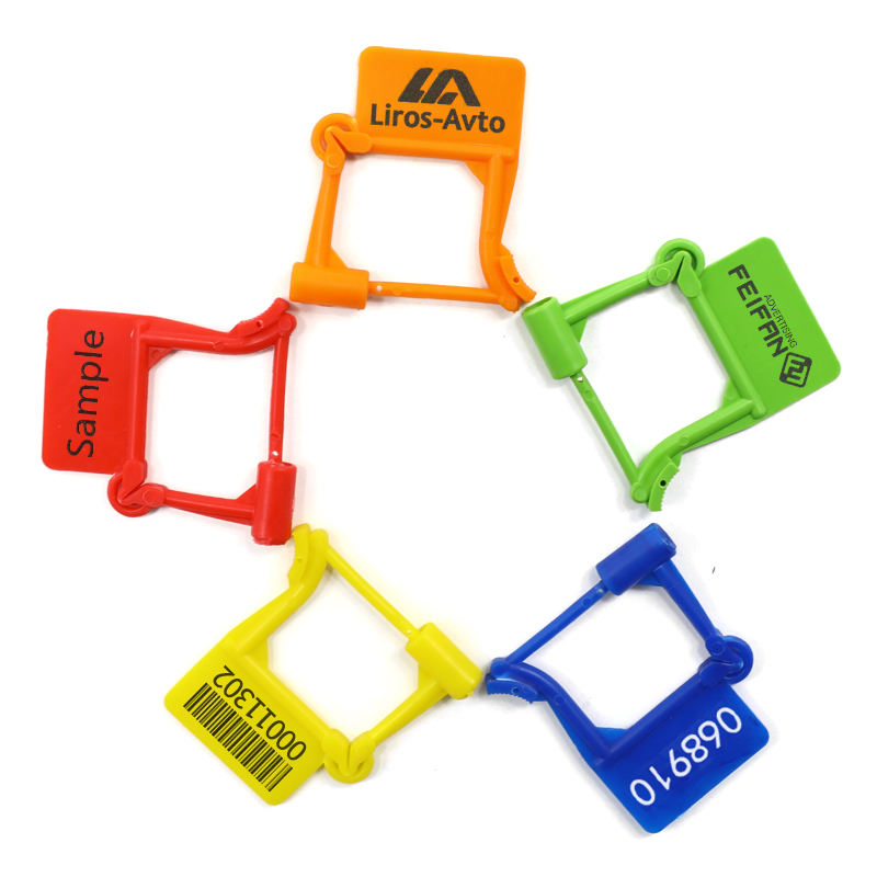 Seri Numarası ile Havayolu için Tıbbi Tek Kullanımlık Kilit Güvenlik Plastik Asma Kilit Mühür