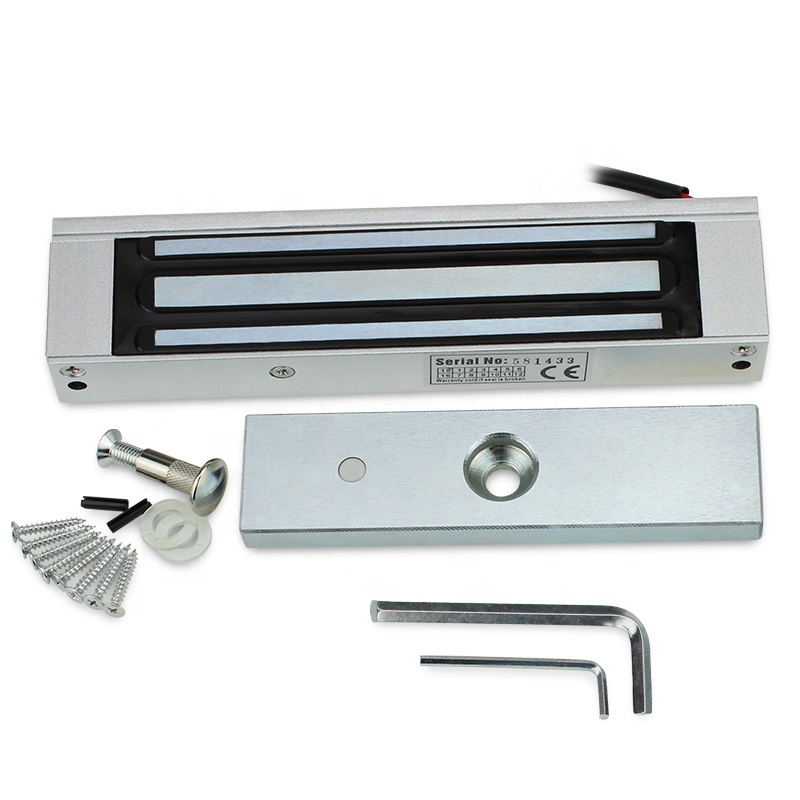 Bei ya Kiwanda 180kg 350lbs Magnetic Door Lock Mortise Maglock Surface Umewekwa EM Lock Kifuli cha Kiumeme kwa Mlango Mmoja