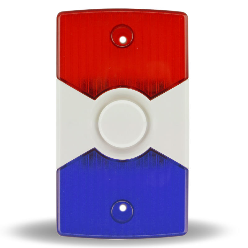 Alarm için küçük 12v elektronik flaşlı alarm sireni, kablolu ses alarmı çakarlı lamba sireni ev