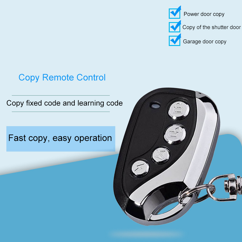 Universal Cloning Clone Learning Remote Control Duplicator 315 433Mhz RF Auto Gate Garage Door Remote Control Transmitter