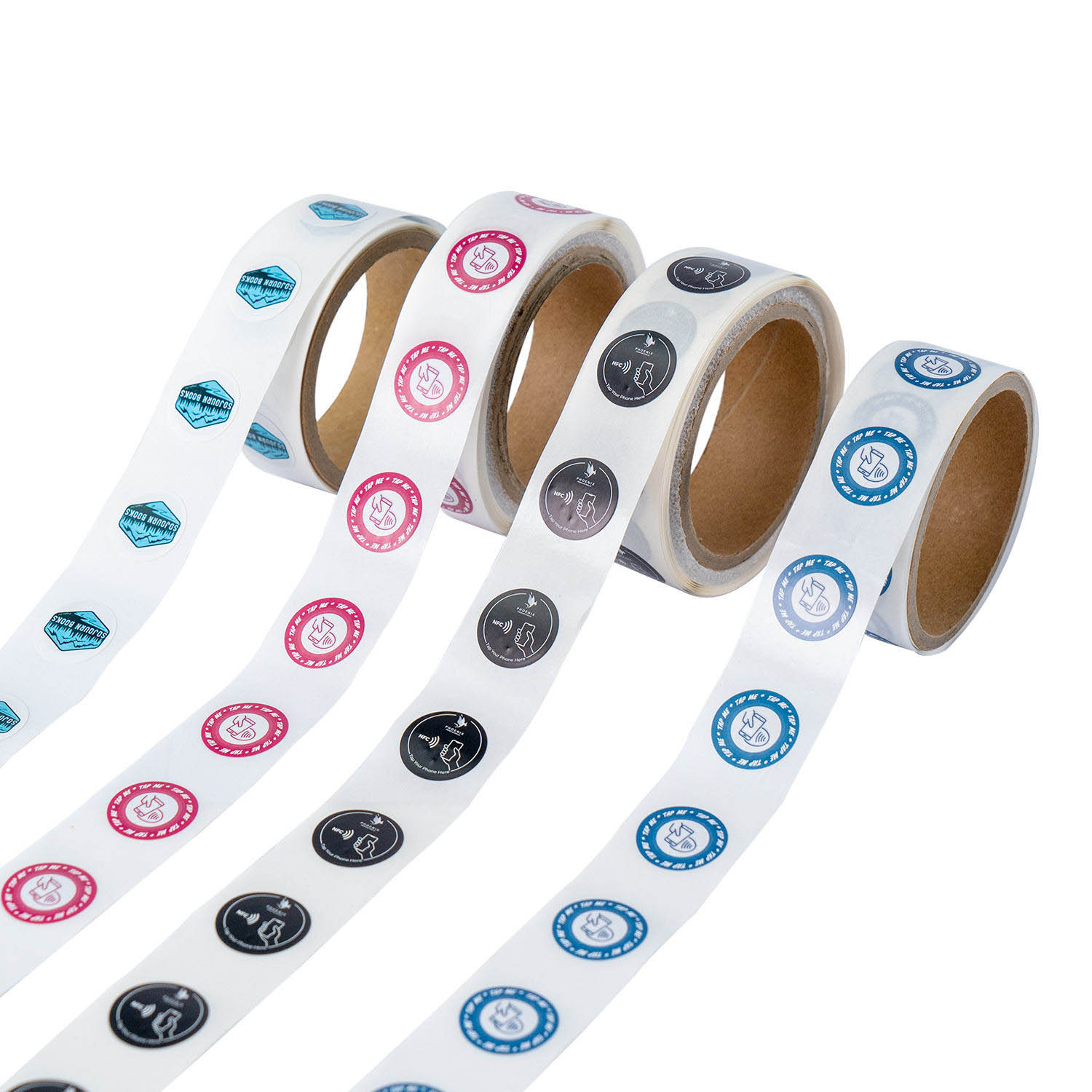 Custom Rewritable RFID NTAG 213 NTAG 215 NFC Sticker Label Tag