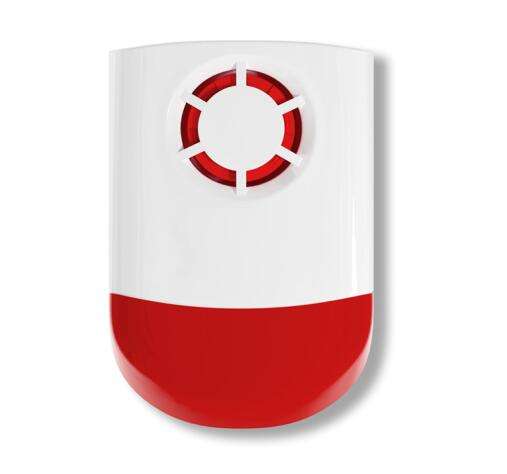 Outdoor Wireless 120dB Flash Siren 433MHz Home Security Alarm