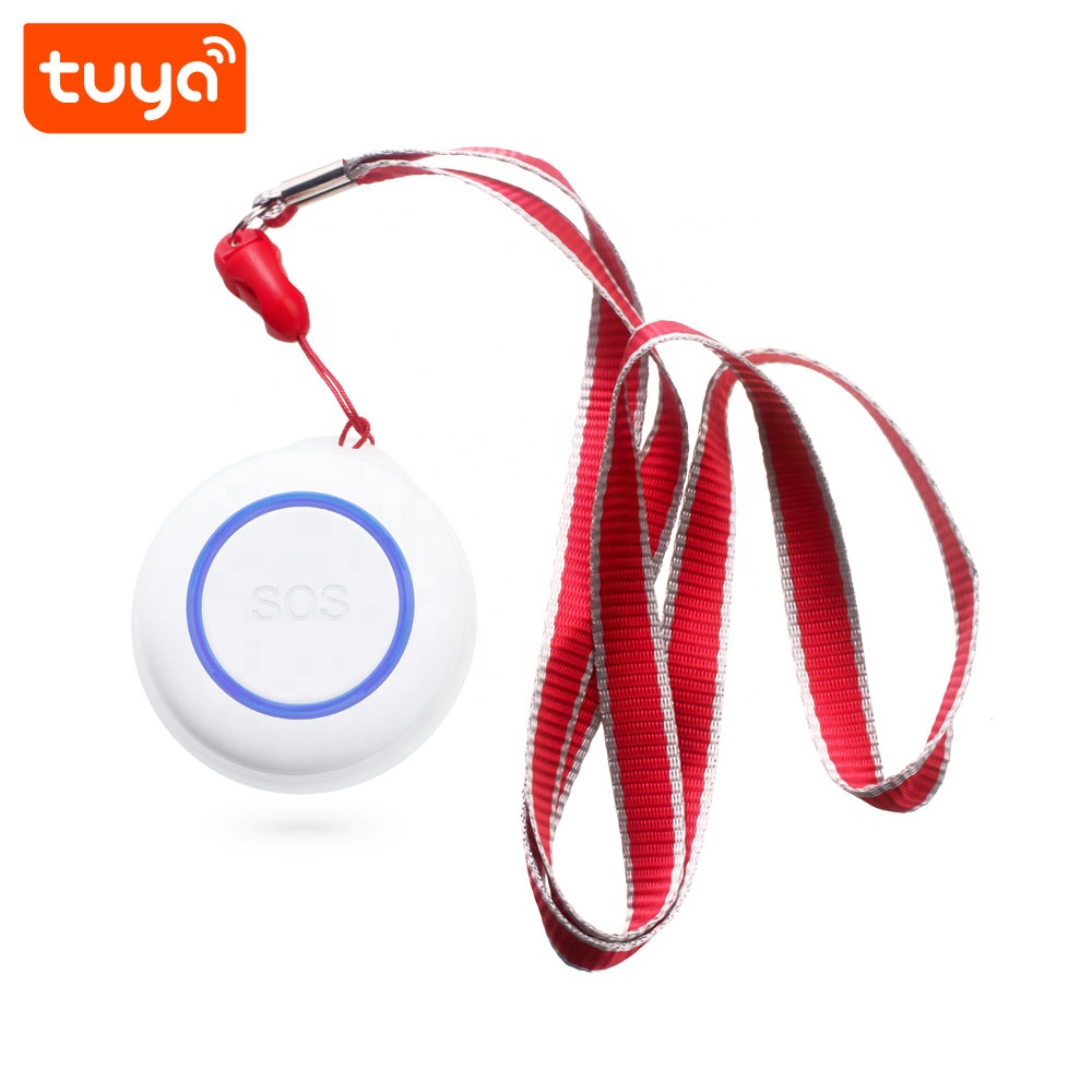 China Manufacture Intelligent Tuya Wifi SOS Emergency Panic Button Home Burglar Smart Alarm With App