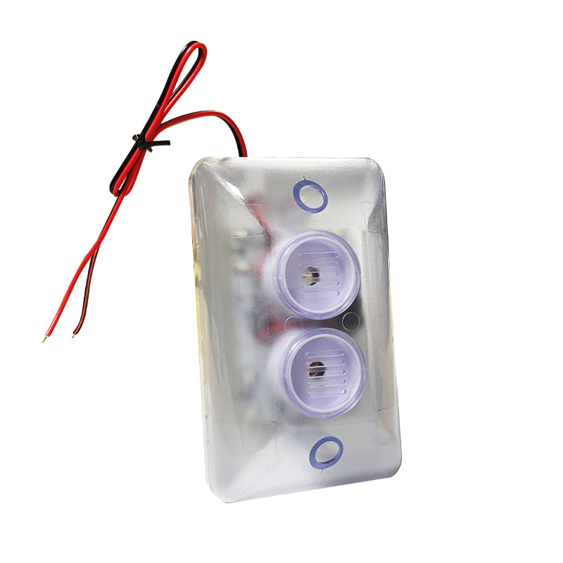 유선 사운드 알람 스트로브 라이트 사이렌 실내 스트로브 사이렌 12v 피에조 알람 사이렌