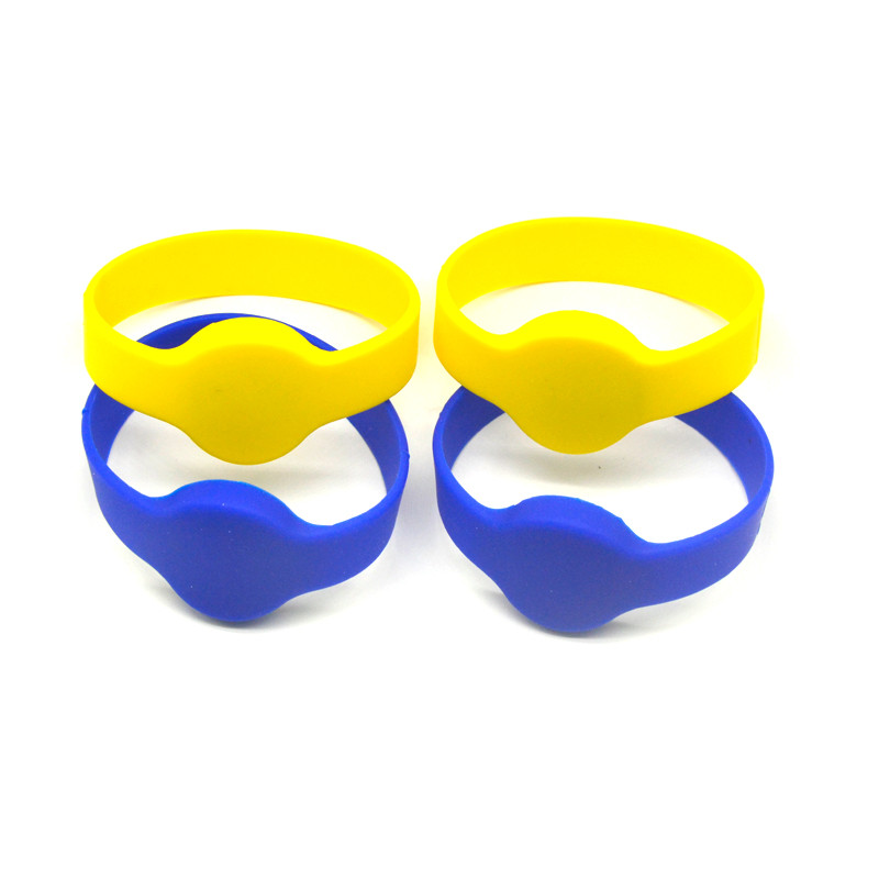 워터 파크 액세스 제어 관리 13.56MHz RFID 실리콘 팔찌