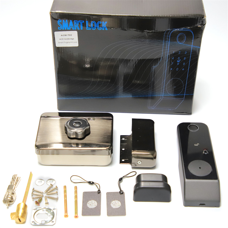 数字指纹锁 支持 TTLock APP 电子无钥匙指纹密码智能锁