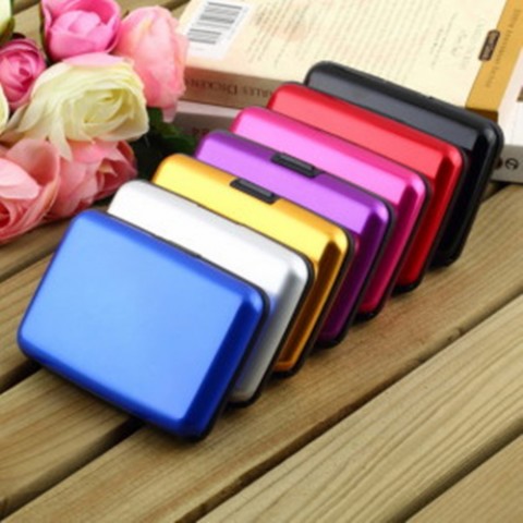 China Where To Buy Aluminum Credit Card Holder RFID Blocking manufacturer