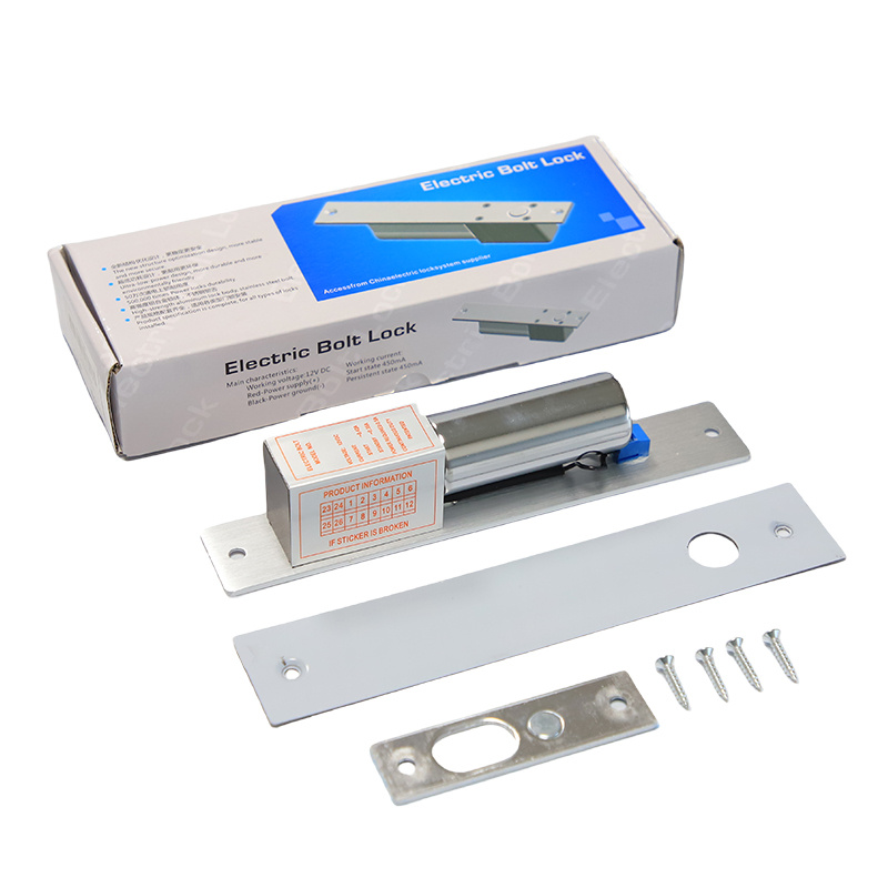 فشل آمن متانة باب المرآب انزلاق اسطوانة هوك الإلكترونية قطرة الميت بولت قفل لباب زجاجي