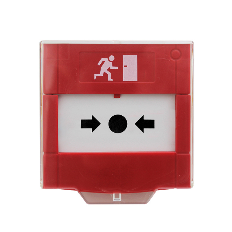 비상 중단 유리 버튼 화재 경보 시스템 도어 릴리스 버튼 LED 액세스 제어 기능이있는 비상 종료 버튼