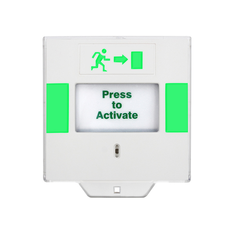 버저 및 LED가있는 비상 도어 릴리스 버튼 브레이크 유리 통화 지점