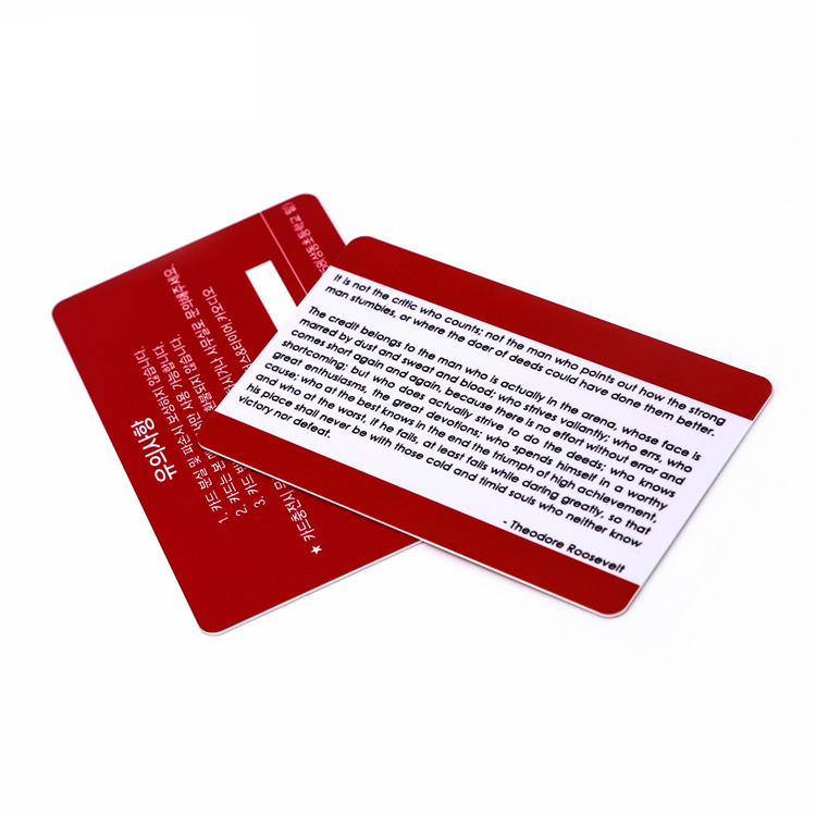 定制打印13.56MHz NFC卡标准尺寸（85.5mm x 54mm）PVC材料ISO 14443A 216 NFC卡