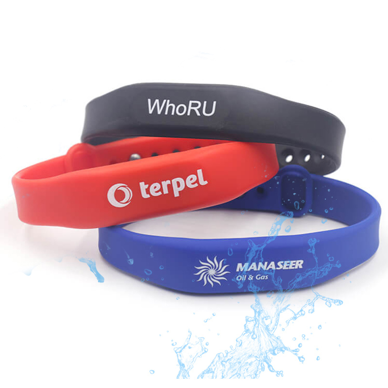 良好的防水橡胶硅胶NFC 2型可写的智能NFC手持徽标