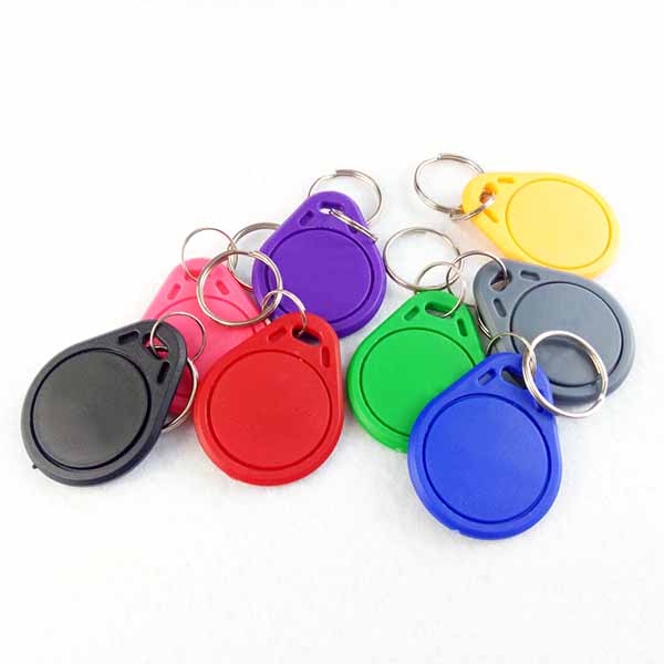 Premium Su Geçirmez ABS KEYFOBS 125KHz RFID TK4100 13.56MHz M1 Anahtarlık Etiketleri Güvenli Erişim Kontrolü için Dayanıklı Temassız Keyfob