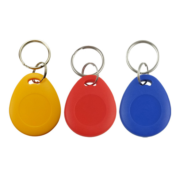 ABS Su Geçirmez 125kHz RFID KEY FOB Mini Yakınlık TK4100 Otel Erişim Kontrolü için TAK 1K CHIP 13.56MHz Frekans