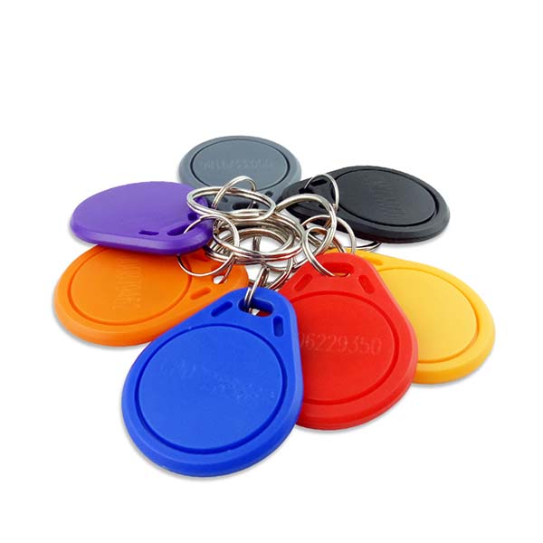 RFID 125KHz NFC标签防水ABS KEYFOB重写接近RFID卡钥匙fobs酒店访问控制1K芯片13.56MHz ISO ISO