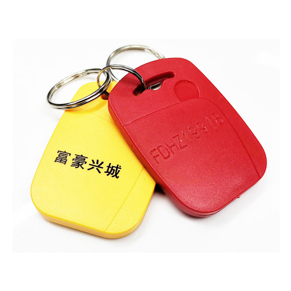 Üst düzey özelleştirilebilir 125kHz TK4100 Keyfob ABS 13.56MHz NFC Anahtar FOB Kapı Giriş Erişim Kontrolü Kimliği Anahtar Etiket Zinciri