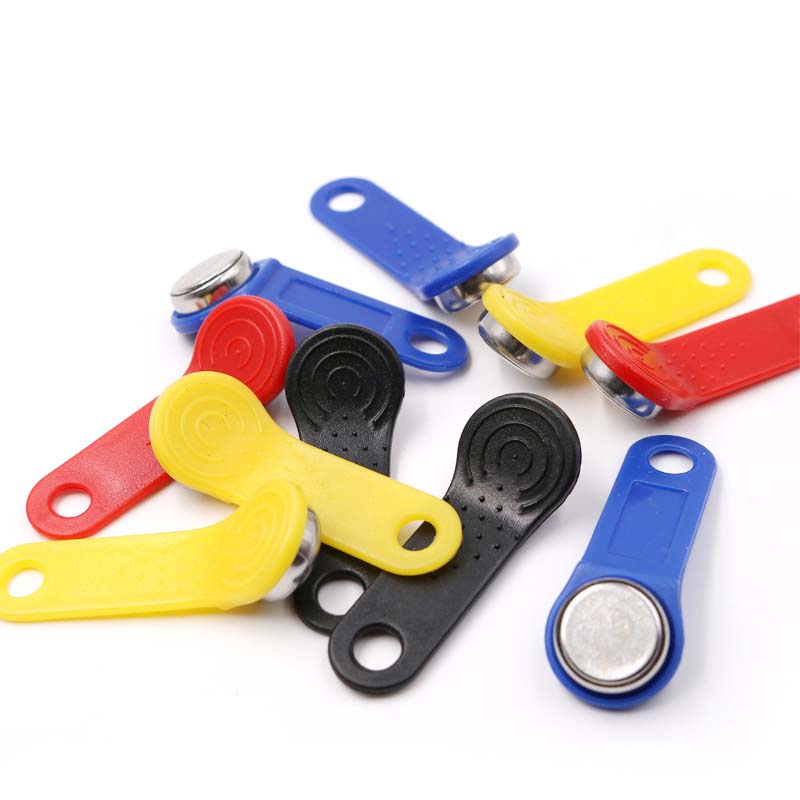 সুরক্ষিত অ্যাক্সেস কন্ট্রোল এবং তাপমাত্রা পর্যবেক্ষণের জন্য RW1990a হ্যান্ডেল কার্ড আইবাটন কী তথ্য বোতাম স্মার্ট কার্ড