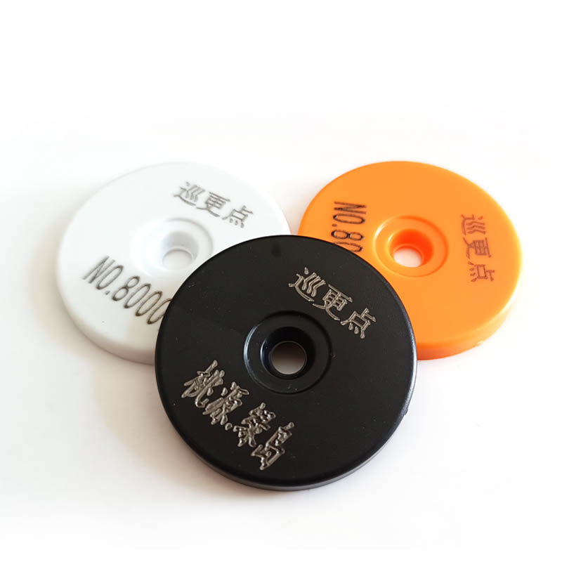TAG RFID TOKEN ABS TAG 13.56MHZ حارس الأمن NFC POINT POINT RFID علامات RFID