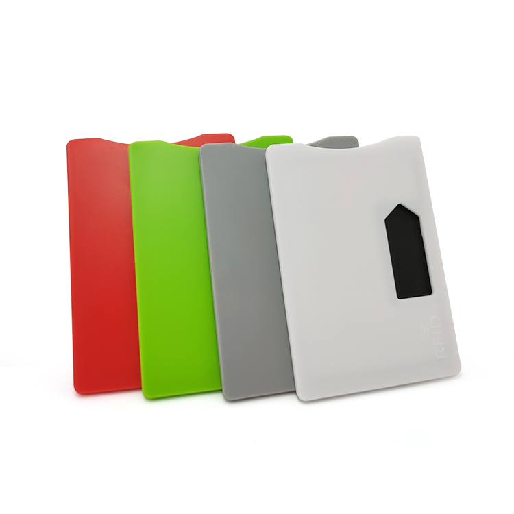 Özelleştirilmiş ABS KART KULLU BLOWING KİŞİ KİŞİ DİJİTAL RFID KART TUTUCU