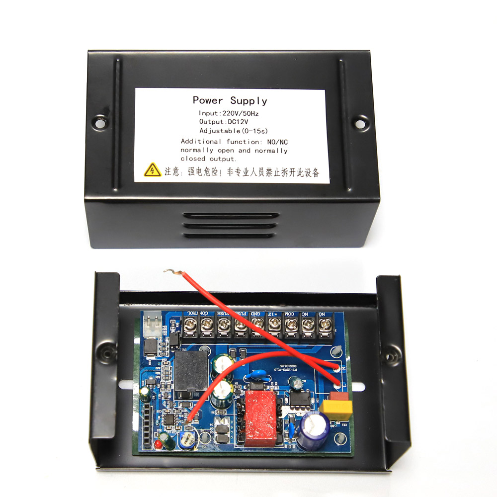 Hot Sale DC 12V 3A Output Access Control Power Supply Box for Magnetic Lock Electric Lock