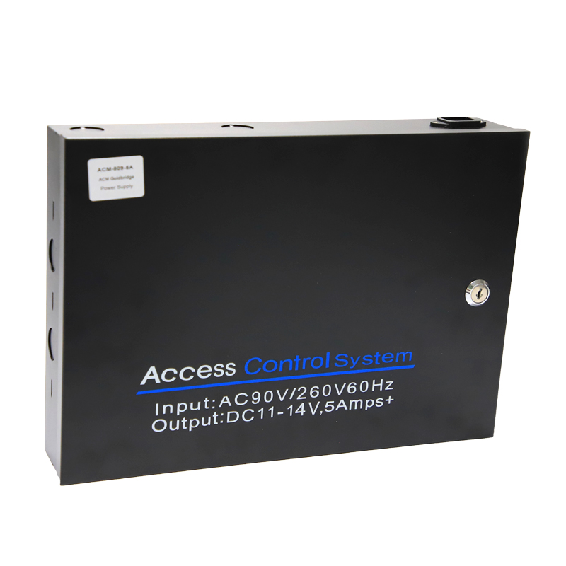 12V 5A Power Supply Box Support Control Board and Backup Battery for Door Access Control System