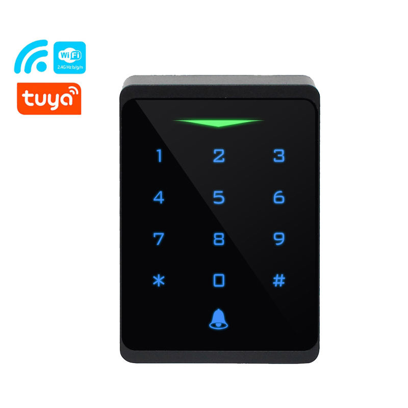 Economic Tuya WiFi RFID 125kHz EM 카드 플라스틱 터치 키패드 스마트 액세스 제어 시스템
