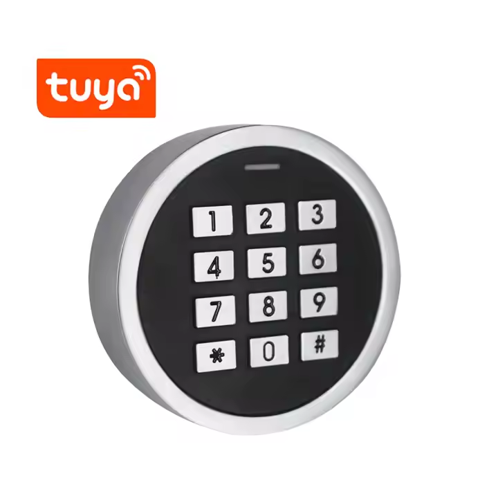 Tuya 전화 앱 스마트 리모콘 125kHz EM 카드 RFID 리더 방수 방수 독립형 도어 게이트 액세스 제어 시스템