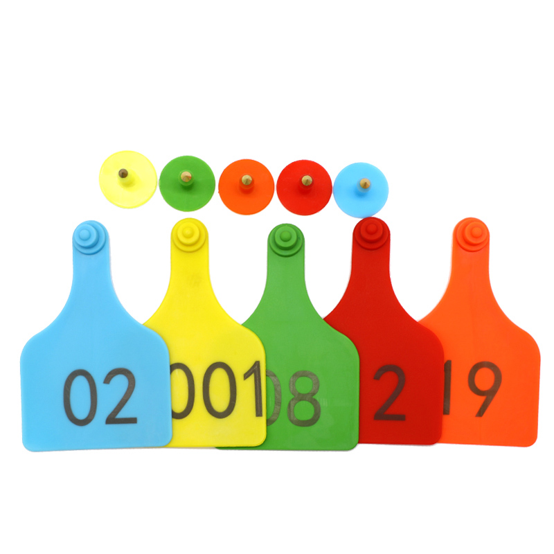 동물 귀 태그 소 귀걸이 돼지 가축 UHF 염소 귀이 귀이 동물 소