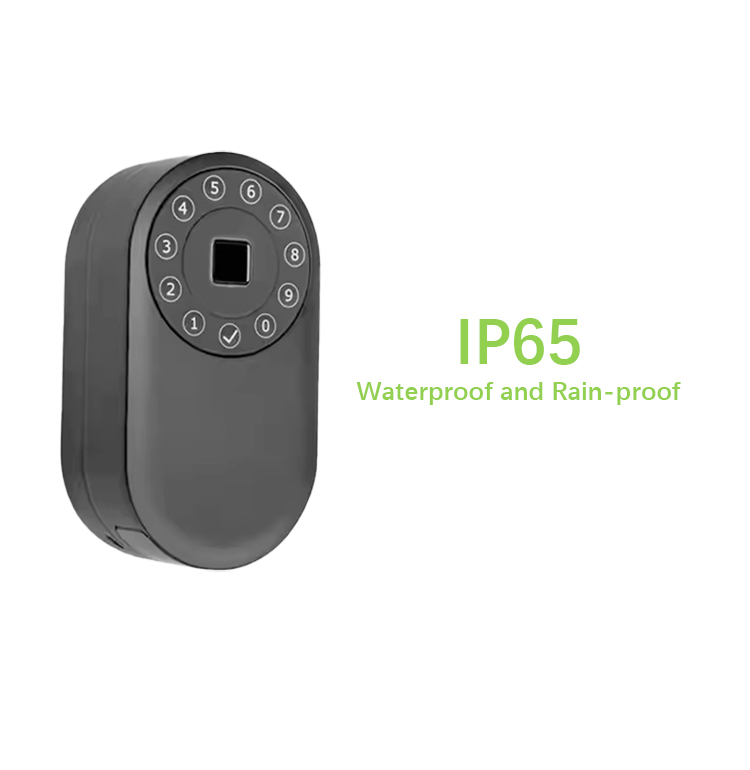 안전한 키 저장 상자 생체 인식 전자 디지털 WiFi TTLock Tuya 지문 스마트 키 잠금 상자