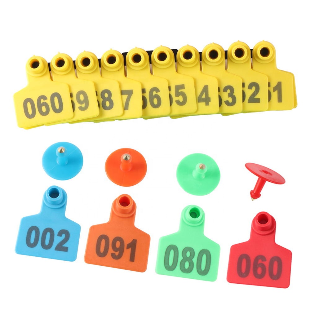 농장 가축 장비 가정용 동물 식별 양 돼지 돼지 소 가이 귀 귀 태그