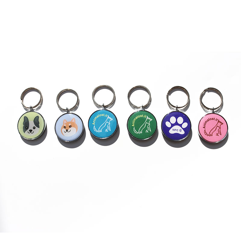 سلاسل مفاتيح epoxy RFID العلامات NFC 213 PETات تخصيص التحكم في الوصول KEYFOB مفاتيح keychain epoxy بطاقات NFC الذكية