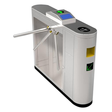 Custom Control Access Security Steel Bidirectional RFID Card Swiping Access Tripod Turnstile Gate for Supermarket Bus Station