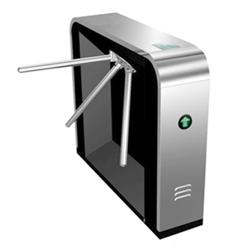 Security Pedestrian Gate Card Swipe Entrance Face Recognition Tripod Turnstile Gate for Gyms Scenic Area