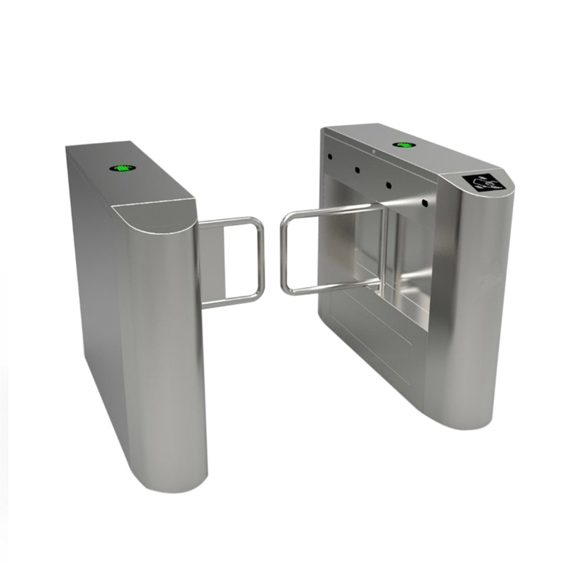 Retractable Outdoor Gate E-gate Swing Turnstile Small Door Swing Gate Office Glass Gate