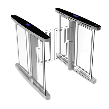 Automatic High Speed Swing Barrier Gate Access Control Speed Turnstile Single Lane Gates for Airports and Lobbies