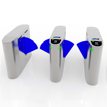 RFID 카드 리더가있는 액세스 제어 양방향 개찰구 플랩 게이트