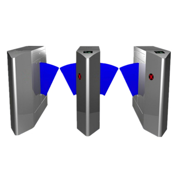 생체 보안 RFID 4 도어 액세스 제어 시스템 플랩 교환기 배리어 게이트 용 TCP/IP