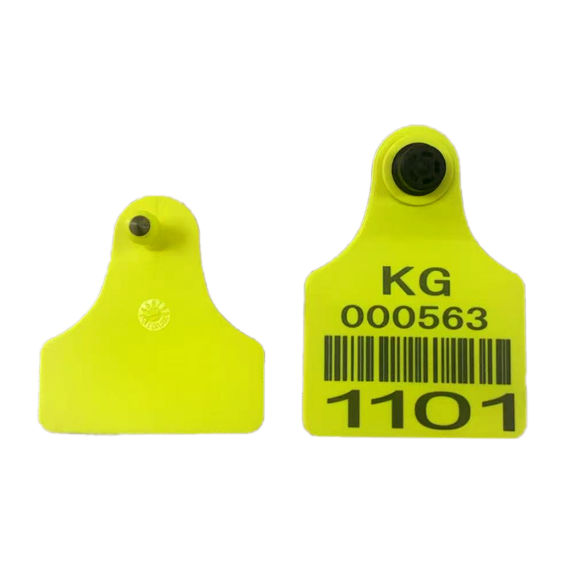 도매 860-960MHz 장거리 멀티 RFID 동물 칩 태그 라벨 소비 소 가축 가축 추적 시스템을위한 RFID 귀 태그