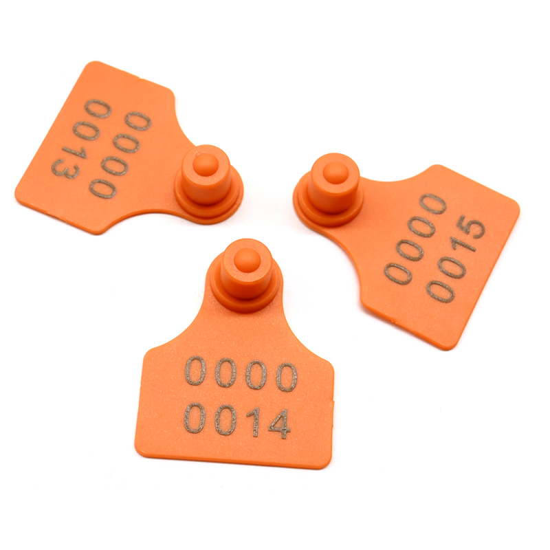 134.2kHz 번호 동물 귀이 귀 돼지 돼지 양 RFID 귀 태그