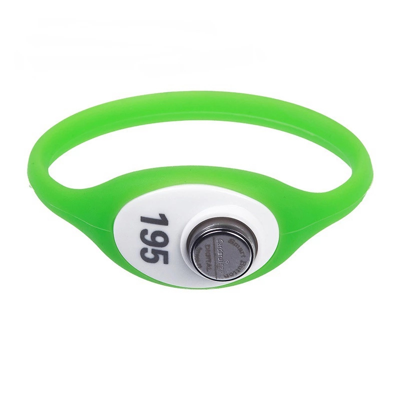 개인화된 실리콘 RFID 스마트 팔찌 QR 코드 축제 이벤트 팔찌