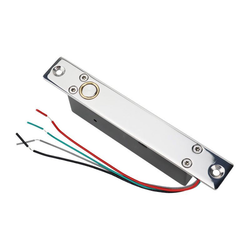Cerradura de perno eléctrico de acero inoxidable con retardo DC 12V Control de acceso Cerradura de embutir eléctrica a prueba de fallos Proveedor de fábrica