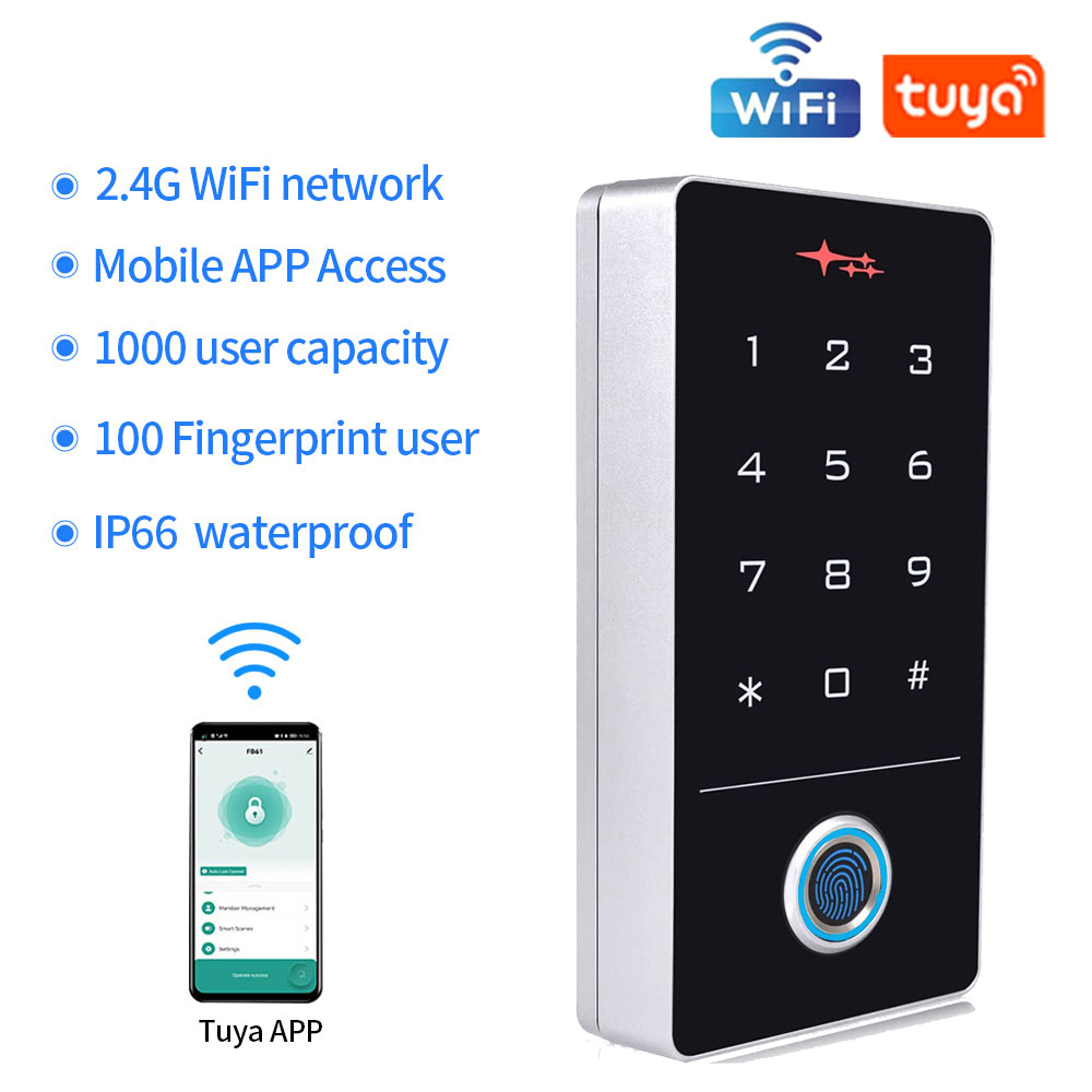 Thâm Quyến Goldbridge ra mắt Bộ điều khiển truy cập WiFi vân tay sinh trắc học để bảo mật cửa thông minh