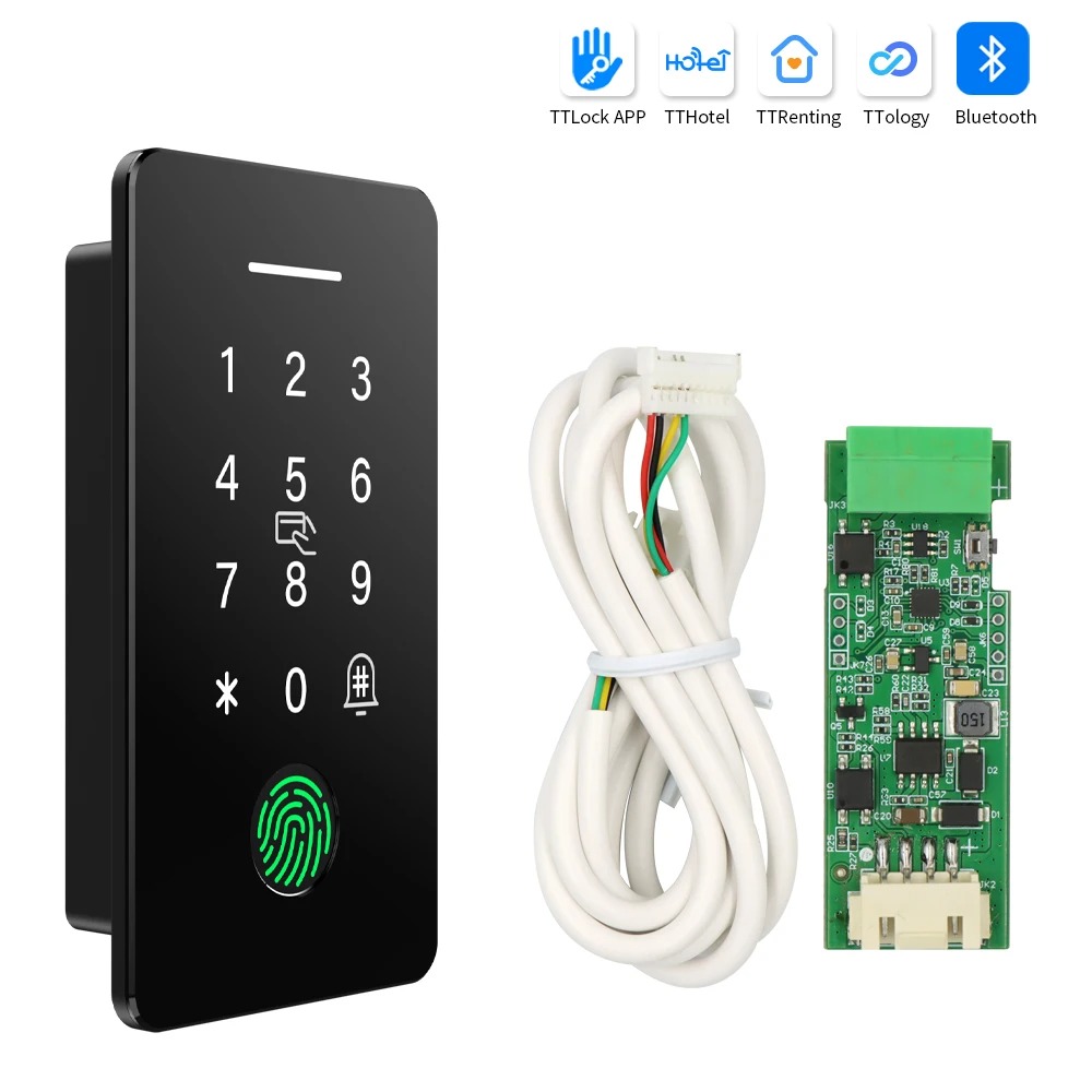 Fabricantes impermeables del regulador del acceso del teclado de Shenzhen TTLock Bluetooth